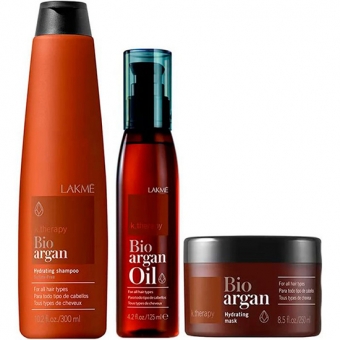 Набор аргановый восстанавливающий Lakme Bio-Argan Repair Travel Kit 