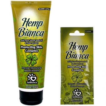 Крем для загара в солярии SolBianca Hemp Bianca Cream