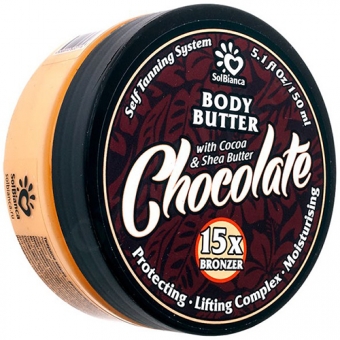 Твердое масло автозагар SolBianca Chocolate Butter