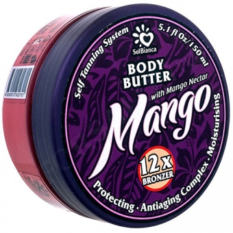 Твердое масло для загара в солярии SolBianca Mango Butter