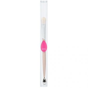 Кисть для нанесения теней с охлаждающим роллером Beautyblender Shady Lady All-over Eyeshadow Brush And Cooling Roller