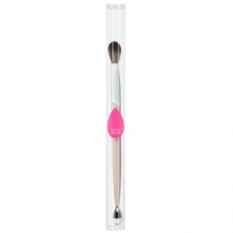 Кисть для растушевки теней с охлаждающим роллером Beautyblender High Roller Crease Brush And Cooling Roller