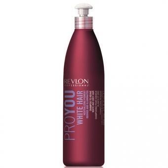 Шампунь для седых и обесцвеченных волос Revlon ProYou White Hair 