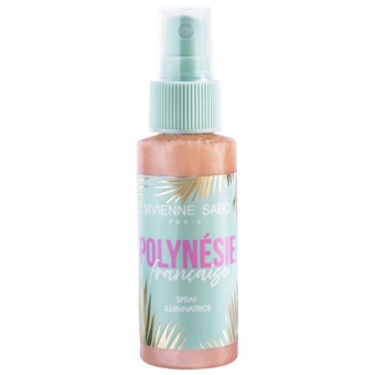 Хайлайтер-спрей для лица и тела Vivienne Sabo Spray Illuminateur Pour Le Corps Et Visage Polynesie Francaise