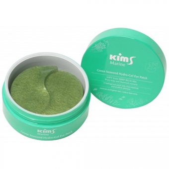 Гидрогелевые патчи с водорослями Kims Marine Green Seaweed Hydro-Gel Eye Patch