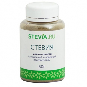 Лист стевии Stevia. Ru лист стевии мелкомолотый