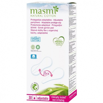 Ежедневные гигиенические прокладки Masmi Natural Cotton Sanitary Pads