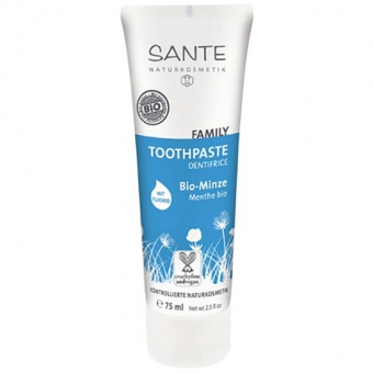 Зубная паста с мятой и фтором Sante Dentifrice Toothpaste