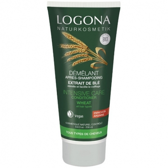 Кондиционер для волос с протеинами пшеницы Logona Intensive Care Wheat Conditioner