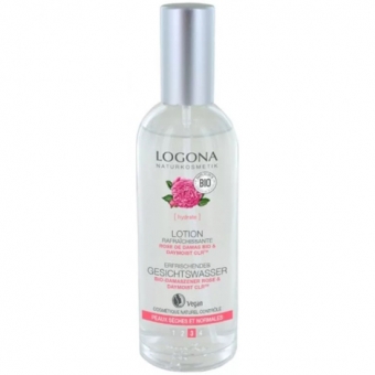 Тоник c био-дамасской розой Logona Refreshing Facial Toner