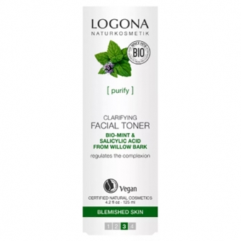 Тоник для выравнивания кожи лица Logona Clafifying Facial Toner