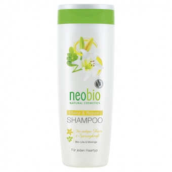 Шампунь c био-лилией и морингой NeoBio Glanz And Repair Shampoo