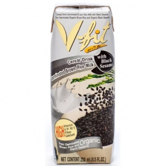 Рисовое молоко с черным кунжутом V-Fit Brown Rice Milk With Black Sesame