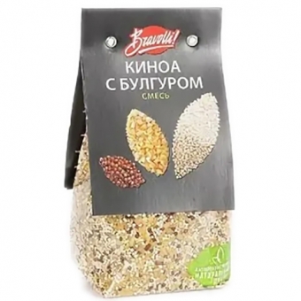 Смесь Bravolli смесь киноа с булгуром 