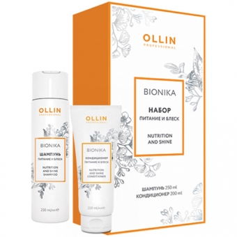 Набор для волос Ollin Professional BioNika Nutrition And Shine Set