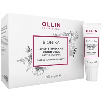 Энергетическая сыворотка Ollin Professional BioNika Energy Serum Hair Density