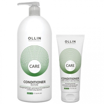 Кондиционер для восстановления структуры волос Ollin Professional Care Restore Conditioner