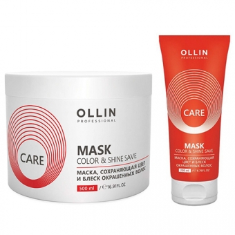 Маска для окрашенных волос Ollin Professional Care Color And Shine Save Mask