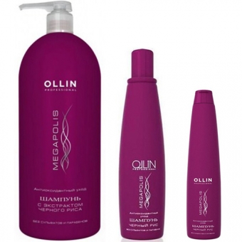 Шампунь на основе черного риса Ollin Professional Megapilos Shampoo