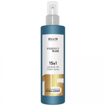 Несмываемый крем-спрей Ollin Professional Perfect Hair 15 In 1 Leave-In Cream Spray