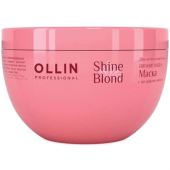 Маска с экстрактом эхинацеи Ollin Professional Shine Blond Mask