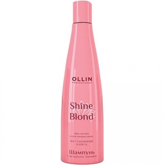 Шампунь с экстрактом эхинацеи Ollin Professional Shine Blond Shampoo