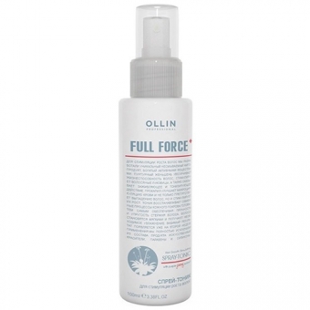 Спрей-тоник для стимуляции роста волос Ollin Professional Full Force Spray-Tonic