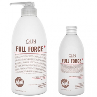 Шампунь восстанавливающий с маслом кокоса Ollin Professional Full Force Restoring Shampoo