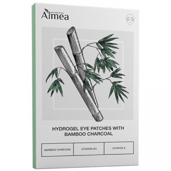 Гидрогелевые патчи с бамбуковым углем Almea Hydrogel Eye Patches With Bamboo Charcoal 