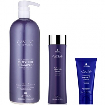 Шампунь-биоревитализация Alterna Caviar Anti-Aging Replenishing Moisture Shampoo