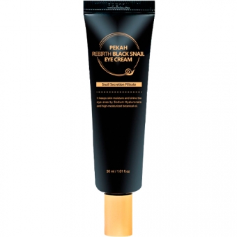  Крем для кожи вокруг глаз с муцином черной улитки Pekah Rebirth Black Snail Eye Cream