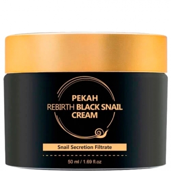 Крем с муцином черной улитки Pekah Rebirth Black Snail Cream
