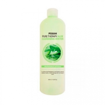 Очищающая вода с экстрактом алоэ Pekah Pure Therapy Cleansing Water Aloe