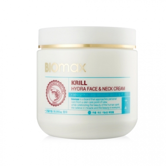Увлажняющий крем для лица и шеи Biomax Krill Hydra Face and Neck Cream