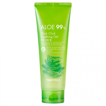 Увлажняющий гель с экстрактом алоэ вера Tony Moly Aloe 99% Chok Chok Soothing Gel