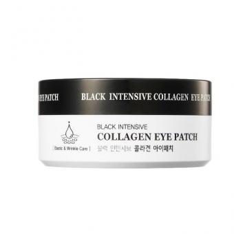 Патчи для век с коллагеном HANIxHANI Black Intensive Collagen Eye Patch