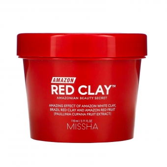 Маска для очищения пор Missha Amazon Red Clay™ Pore Mask 