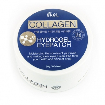 Гидрогелевые патчи с коллагеном Ekel Hydrogel Eye Patch Collagen