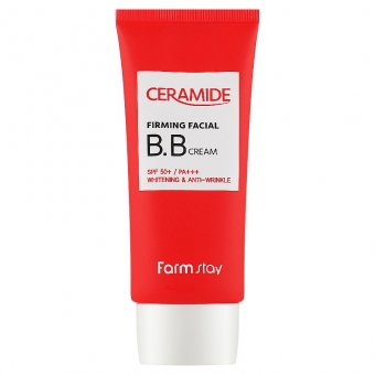 Укрепляющий ВВ крем с керамидами FarmStay Ceramide Firming Facial BB Cream SPF 50+/PA+++ 
