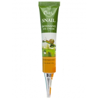 Крем для кожи вокруг глаз с муцином улитки Ekel Snail Intensive Eye Cream 