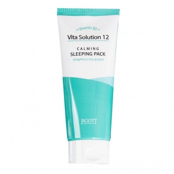Маска для лица ночная Jigott Vita Solution 12 Calming Sleeping Pack