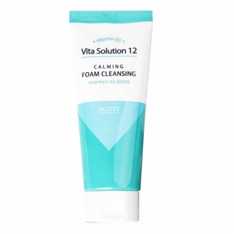 Пенка для умывания Jigott Vita Solution 12 Calming Foam Cleansing