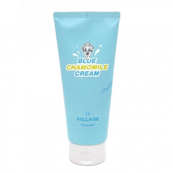 Успокаивающий гель крем с экстрактом голубой ромашки VILLAGE 11 FACTORY Blue Chamomile Cream