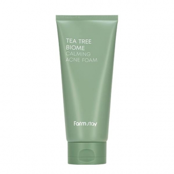 Пенка для умывания FarmStay Tea Tree Biome Calming Acne Foam