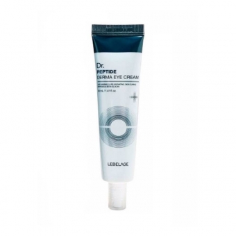 Антивозрастной крем для области вокруг глаз с пептидами LEBELAGE Dr. Peptide Derma Eye Cream 