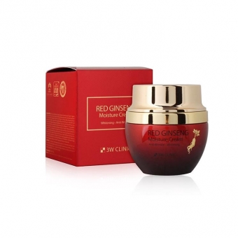 Питательный крем с красным женьшенем 3W Clinic Red Ginseng Nourishing Cream