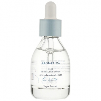 Увлажняющая сыворотка для лица Aromatica Aloe Hy-Ffective Serum 40% Hyaluronic Sol. + 1% B5