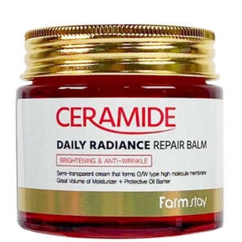 Крем-бальзам для лица c керамидами FarmStay Ceramide Daily Radiance Repair Balm 