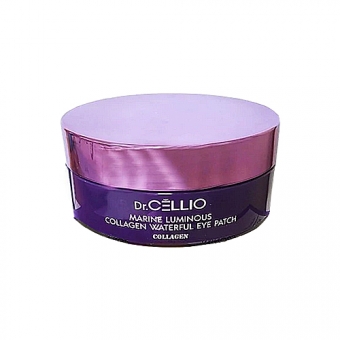 Гидрогелевые патчи Cellio Marine Luminous Collagen Waterful Eye Patch