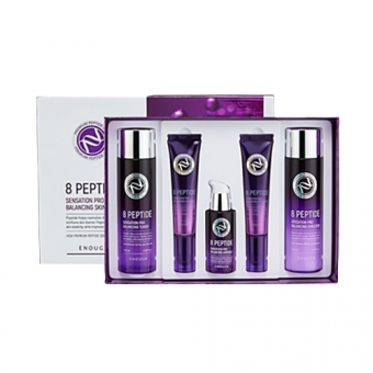 Набор средств с пептидным комплексом Enough Premium 8 peptide Senation Pro 5 set